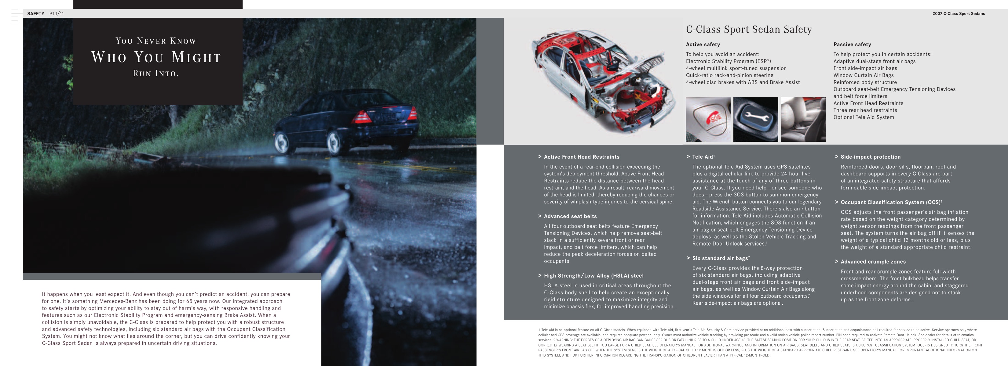 2007 Mercedes-Benz C-Class Sport Brochure Page 7